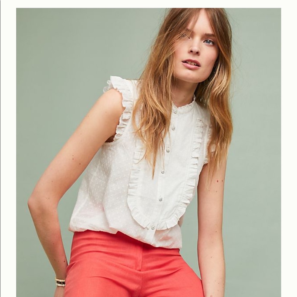 Anthro soneva blouse